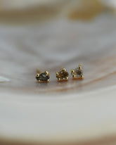 Spring diamond stud- single